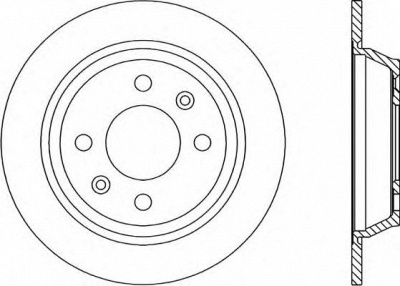 OPEN PARTS bdr147410 -  Тормозной диск